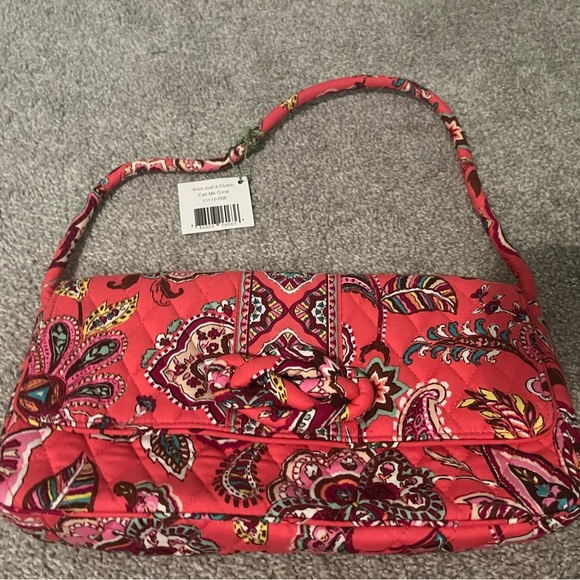 Vera Bradley Handbags - NWT Vera Bradley Knot just a clutch bag. call me coral
